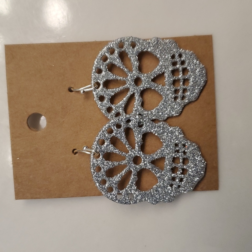 Sugar skull earrings